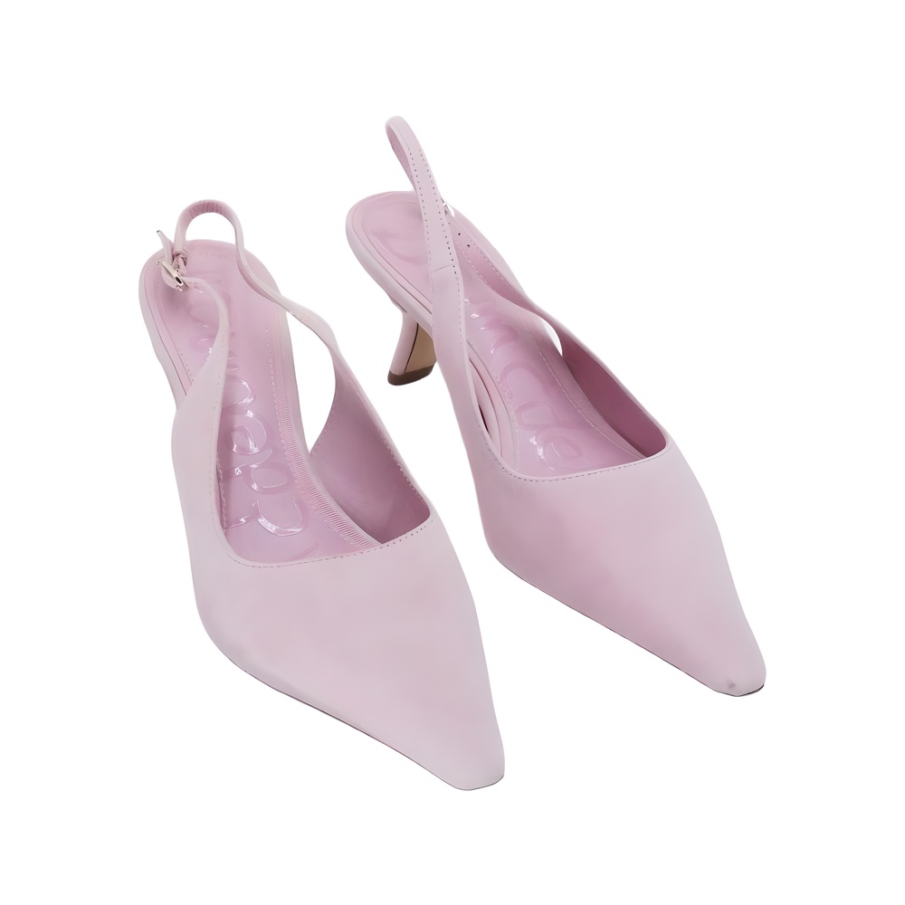 Sam Edelman Womens Bianka Slingback Pump Pink Suede Size 7M